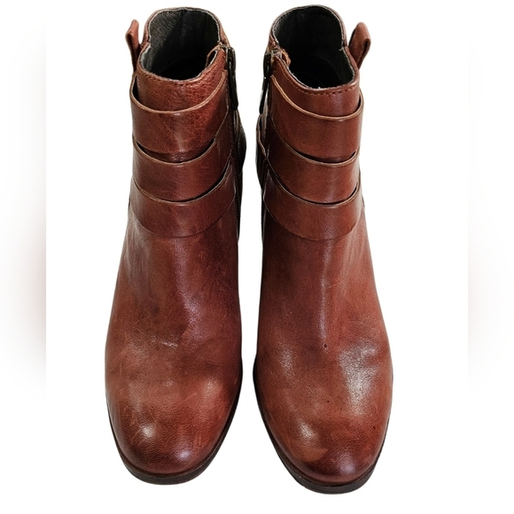 Italian leather boots by ISOLA. Style Levina in brown size 8. - Picture 1 of 8